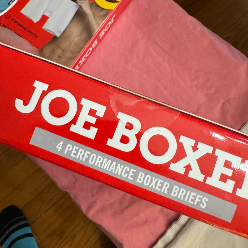 2 NEW Packs of Joe Boxer 4 Pack Men’s Boxer Briefs Performance Size L - Picture 8 of 13